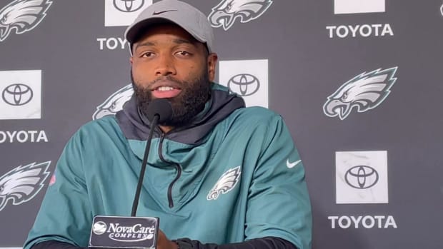 Eagles special teams coordinator Michael Clay
